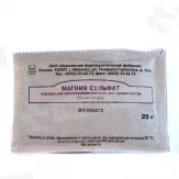 Магния сульфат пор для приготовления раствора для приема внутрь 25 г