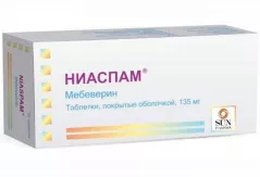 Ниаспам 135 мг таблетки покрытые оболочкой N50