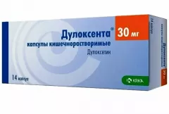 Дулоксента 30 мг капсулы кишечнорастворимые N14