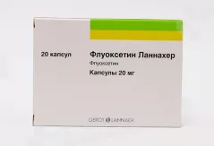 Флуоксетин Ланнахер 20 мг капсулы N20