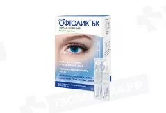 Офтолик БК глазные капли 0,4мл N20 тюб/кап