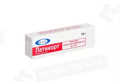Латикорт 0,1% мазь для наружного применения 15 г