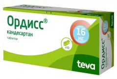 Ордисс 16 мг таблетки N60